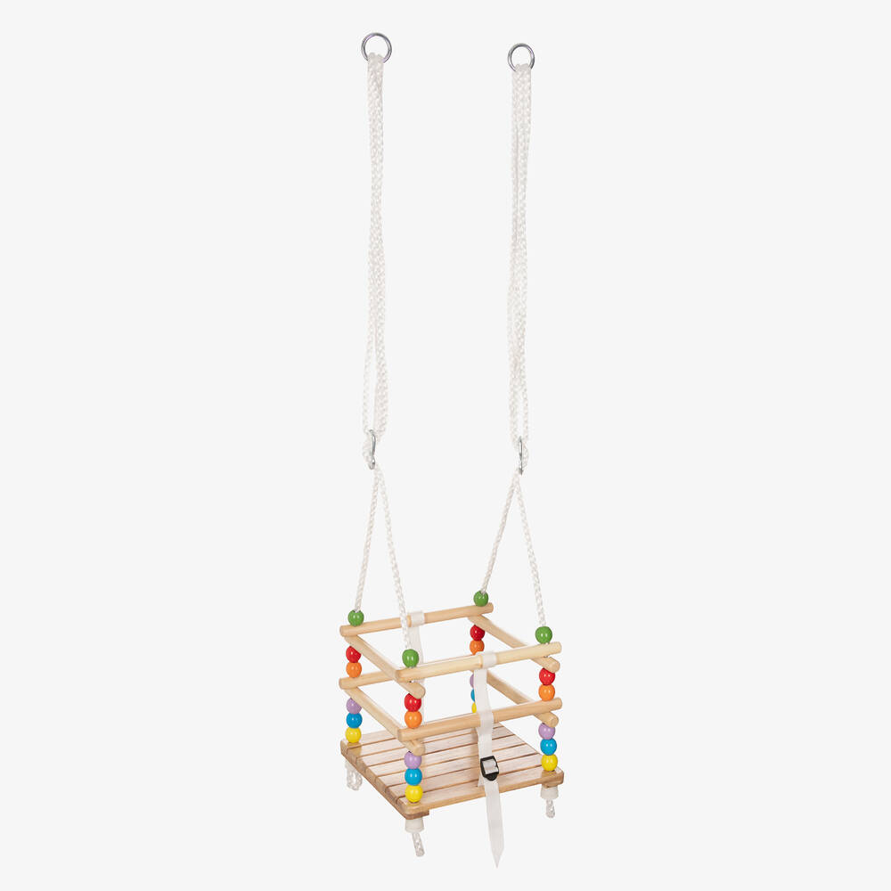 Bigjigs - Wooden Cradle Swing | Childrensalon