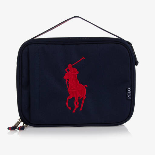 Ralph Lauren-Navy Blue Lunch Bag (26cm) | Childrensalon