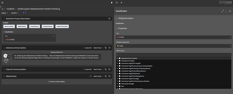 STORM Screenshot Classification