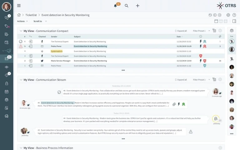 OTRS Omnichannel Kommunikation